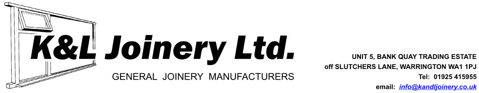 K&L Joinery Ltd.